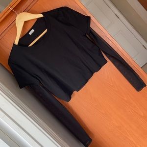 GARAGE MESH SLEEVE TOP